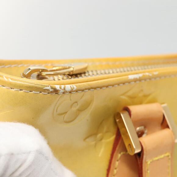 LOUIS VUITTON Monogram Vernis Houston Hand Bag Gris M91053 - Picture 7 of 13